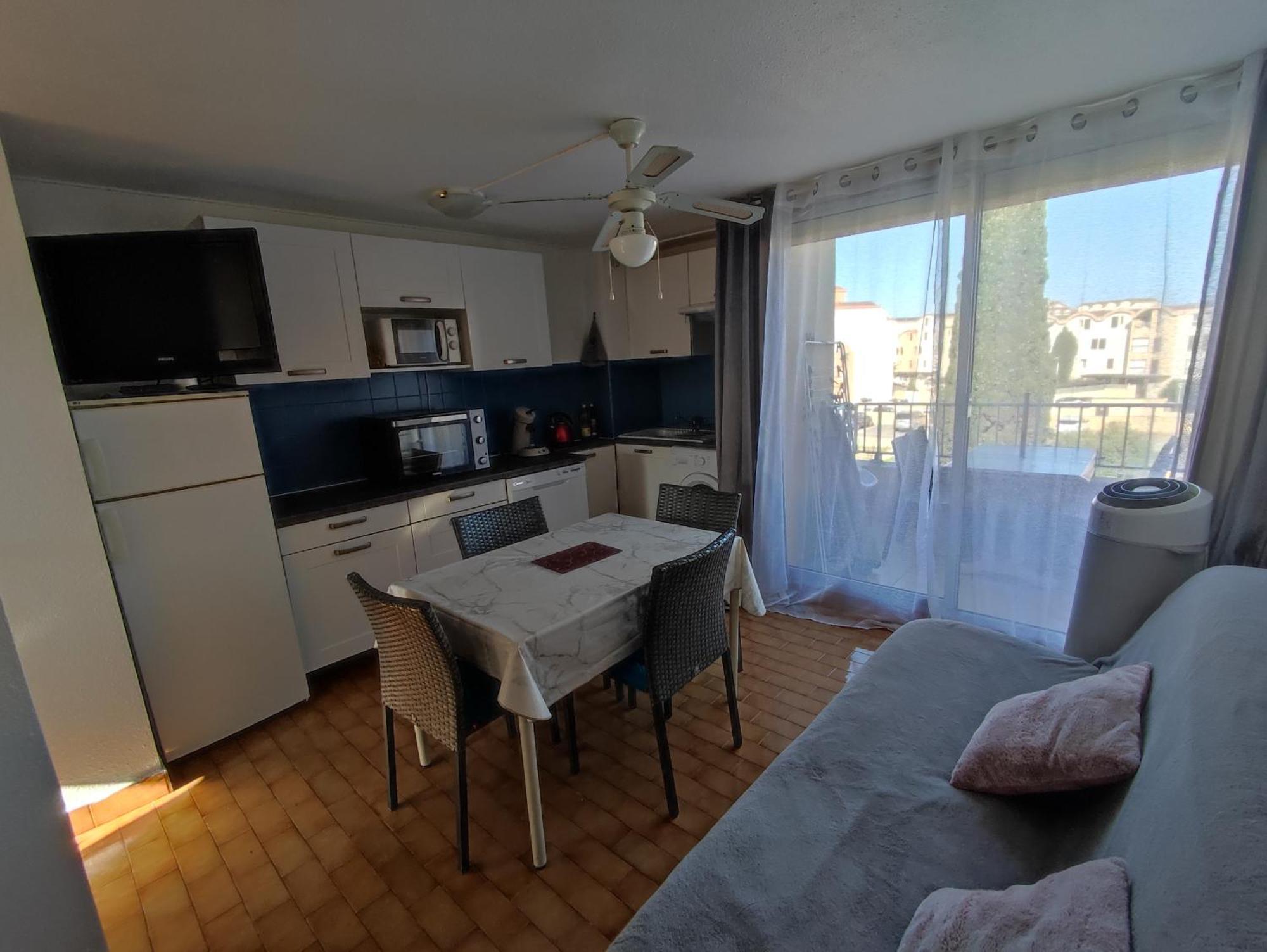 Appartement T2 Avec Piscine, Proche De La Plage Et Du Port Gruissan Buitenkant foto